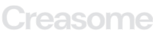 Het logo van Creasome. Webdesign op maar voor alle KMO's